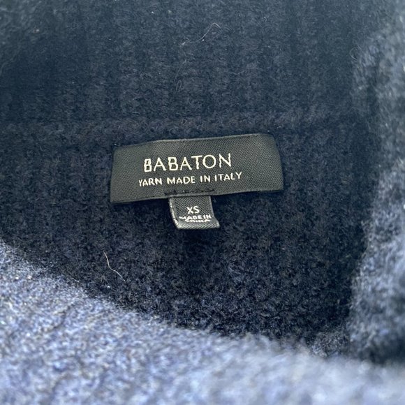 Babaton Navy Wool Turtleneck Sweater (XS) - Picture 4 of 6